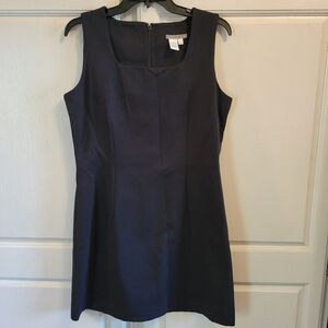 Isabella Bird Square Neck Little Black Dress